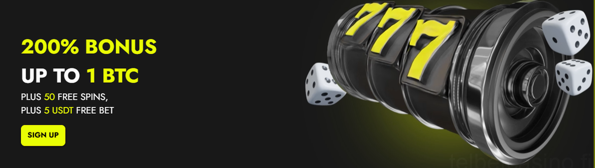 Telbet Casino Tervetuloa